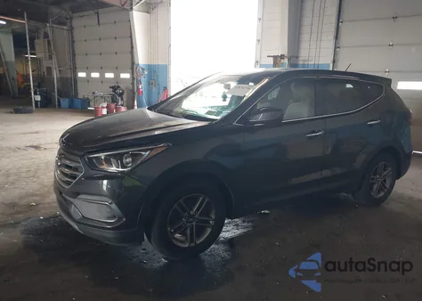 2018 Hyundai Santa Fe Sport z USA, uszkodzony, nr VIN 5XYZTDLB4JG569626